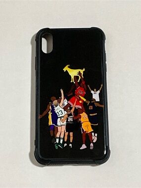 Basketball Legends including Michael Jordan The GOAT iPhone XS Max Case